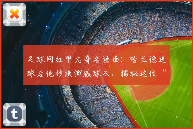 足球网红甲亢哥名场面：哈兰德进球后他秒换挪威球衣，揭秘这位“墙头草”球迷的真实主队清单